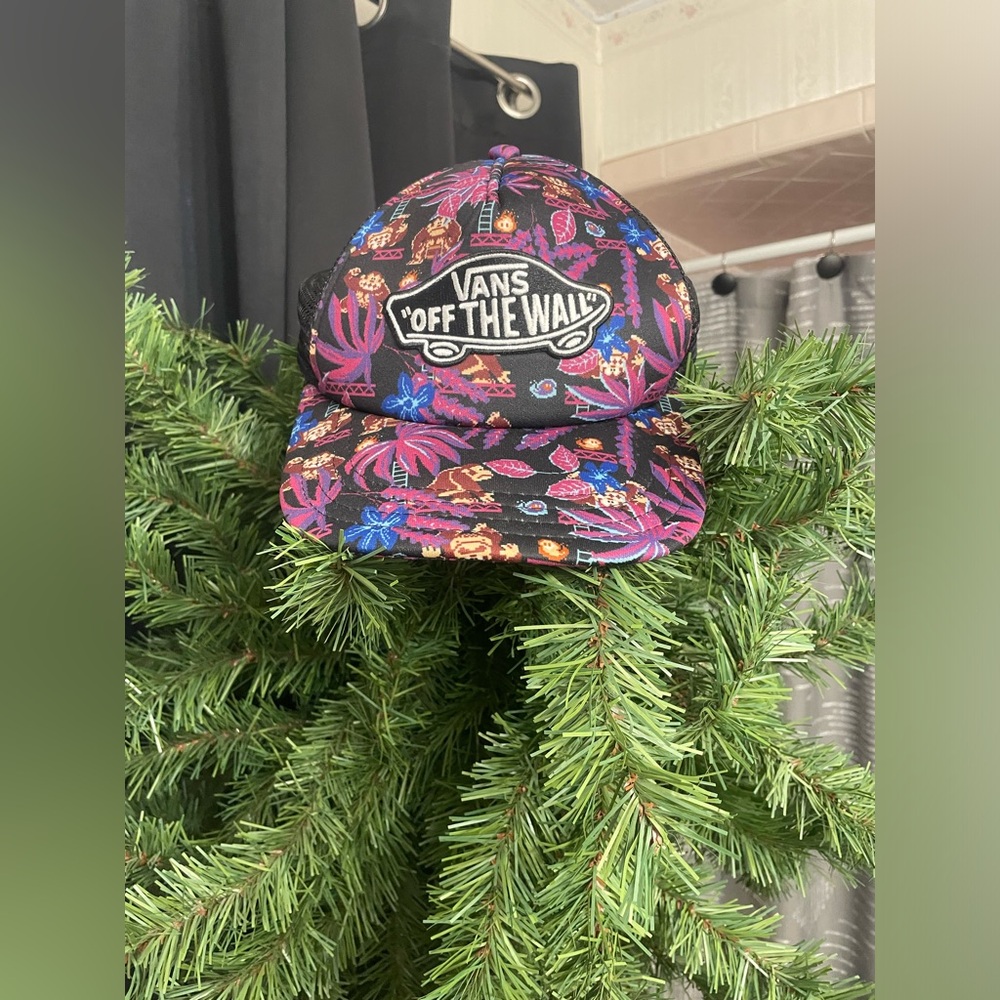 Rare Vans off the wall hat Nintendo addition